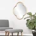 thumbnail image 2 of Holly and Martin Willis Geometric Wall Mirror in Gold, 2 of 7