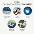 thumbnail image 3 of Intex PureSpa Plus Inflatable Bubble Jet Spa & Slip Resistant Seat (2 Pack), 3 of 9