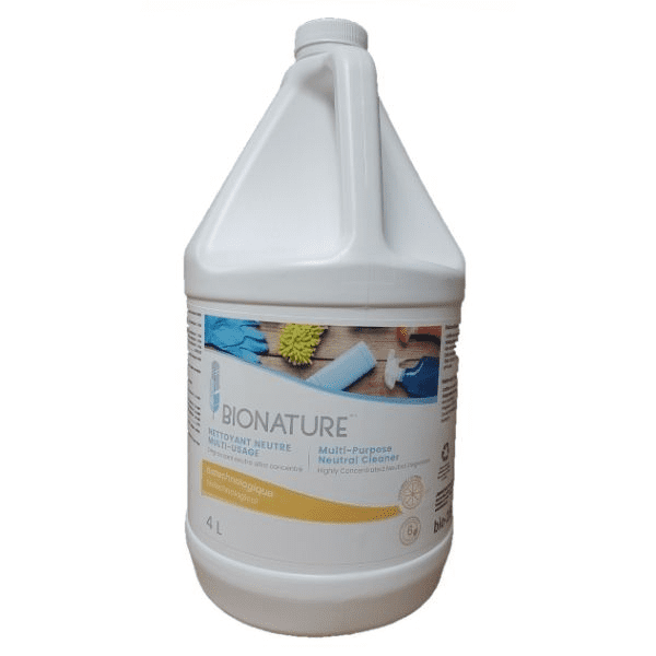 Bionature, Multi-Purpose Neutral Cleaner, Citrus Fruits, 4L