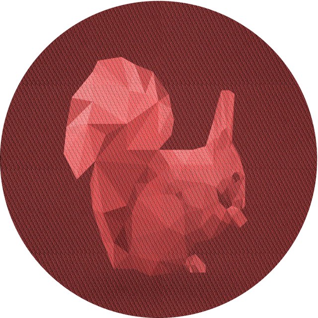 Ahgly Company Tapis Rond Lavable en Machine Intérieur Transitionnel Rouge Canneberge, 4 Pieds Rond