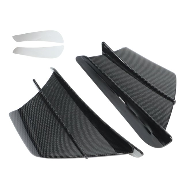 Aile de Vent pour Moto, Installation Facile Résistante à l'Usure Ailettes Aérodynamiques pour Moto
