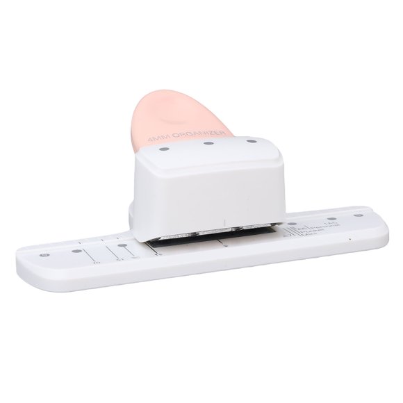3 Hole Punch, Versatile 19mm Space 3 Hole Punch for Scrapbooking