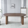 thumbnail image 3 of Extendable Dining Table TOP, 150/190/230x90x75cm, Walnut MDF, 3 of 9