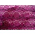 thumbnail image 5 of oneOone Cotton Silk Fuschia Pink Fabric Block Craft Projects Decor Fabric Printed By The Yard 42 Inch Wide, 5 of 5