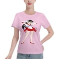 thumbnail image 1 of T-Shirt Basique à Manches Courtes pour Femmes Sailor Moon Rei Hono, 1 of 6