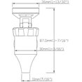 thumbnail image 3 of Beverage Dispenser Beer Tap Drink Dispenser in Stainless Steel, 16mm, 3 of 5