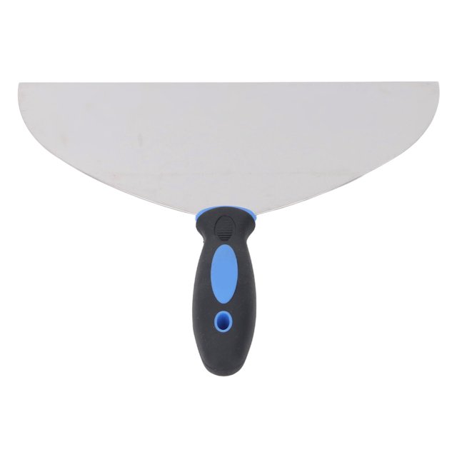 Stainless Steel Paint Scraper 8 Inch Blade Comfortable Handle Hanging Hole for Putty Wallpaper Paint Plaster 0122 Model