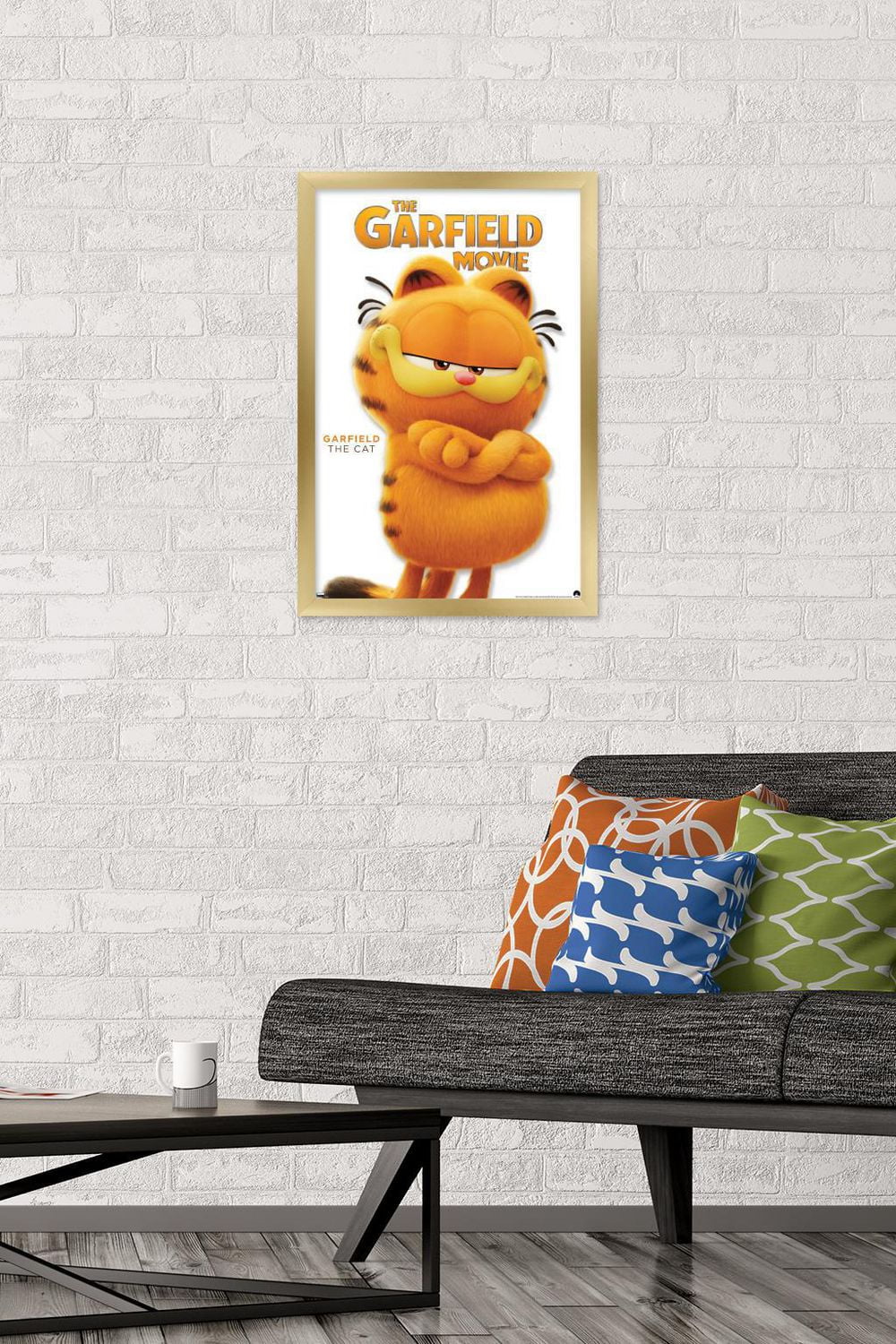The Garfield Movie - Feature Series 24 Wall Poster with Magnetic Frame