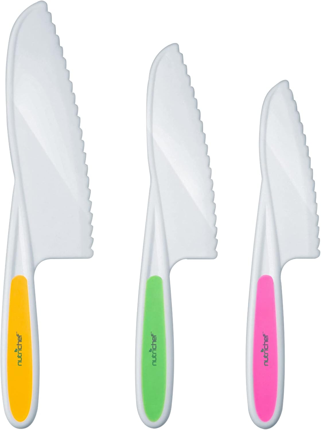 3-Piece Nylon Kitchen Baking Knife Set
