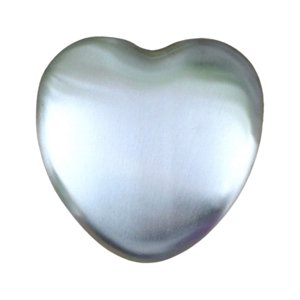 Savon en acier inoxydable Coeur en forme de savon métallique travaillé comme odorant de démaquillage Barre de savon éliminant l'odeur comme l'ail ou le poisson d'oignon