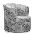 thumbnail image 2 of Timeless Black Swivel Chair, 2 of 3