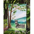 thumbnail image 3 of Carolines Treasures CK2559GF Under the Tree Scottish Terrier Garden Size Flag, 3 of 3