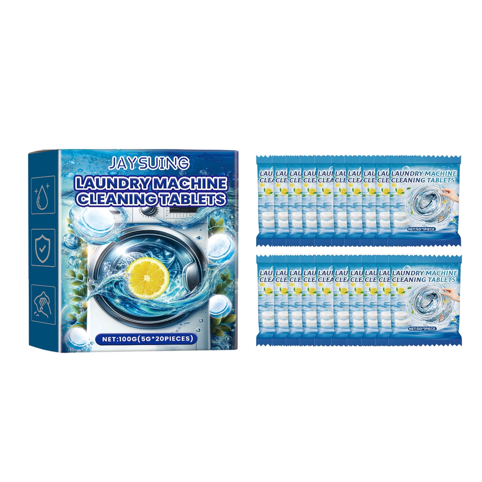TopLLC Clean Products for Cleaning, Cleaning Supplies Dishwasher Foamer Tablets Clean The Inside Of Washing Machines And Dishwashers cleaning paste