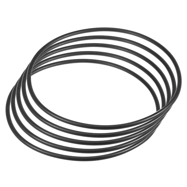 Uxcell 5pcs Universal Sewing Machine Motor Stretch Belt 503mm 20" Perimeter 3/16" (5mm) Belt Thick