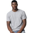 thumbnail image 1 of Hanes TAGLESS Men`s T-Shirt - Best-Seller, M, Light Steel, 1 of 7