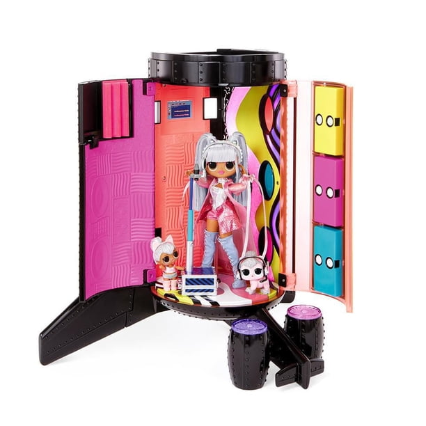 L.O.L. Surprise! O.M.G. Remix 4-in-1 Plane Playset Transforms – 50