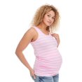 thumbnail image 4 of Paisley Sky Maternity Ruched Side Tank, 4 of 6