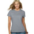 thumbnail image 1 of Hanes Womens Nano-T T-shirt, S, Light Steel, 1 of 1