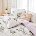 thumbnail image 4 of Hitime Ensemble de Housse de Couette Simple, Microfibre Douce et Respirante 3 Pcs Ensembles de Literie Simple, Motif Ensemble de Housse de Couette Simple Confortable, avec Fermeture Éclair (Simple), 4 of 8