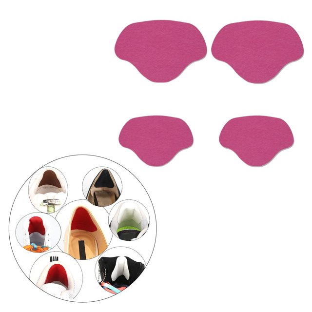 mmirethe Semelles Souples Talon Talon pour Talons Hauts Support Talon Réparation Bâton rose Rouge 5Set