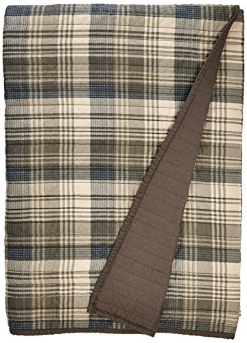 Woolrich WR50-1782 Tasha Quilted Throw, 50 x 70", Tan