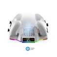 thumbnail image 3 of Cooling Stand and Charging Station for Xbox Series S with RGB Lights, Dual Controller Charger and Cooling Fan Accessory for XSS Console with 2 Rechargeable Battery Packs, 3 of 7