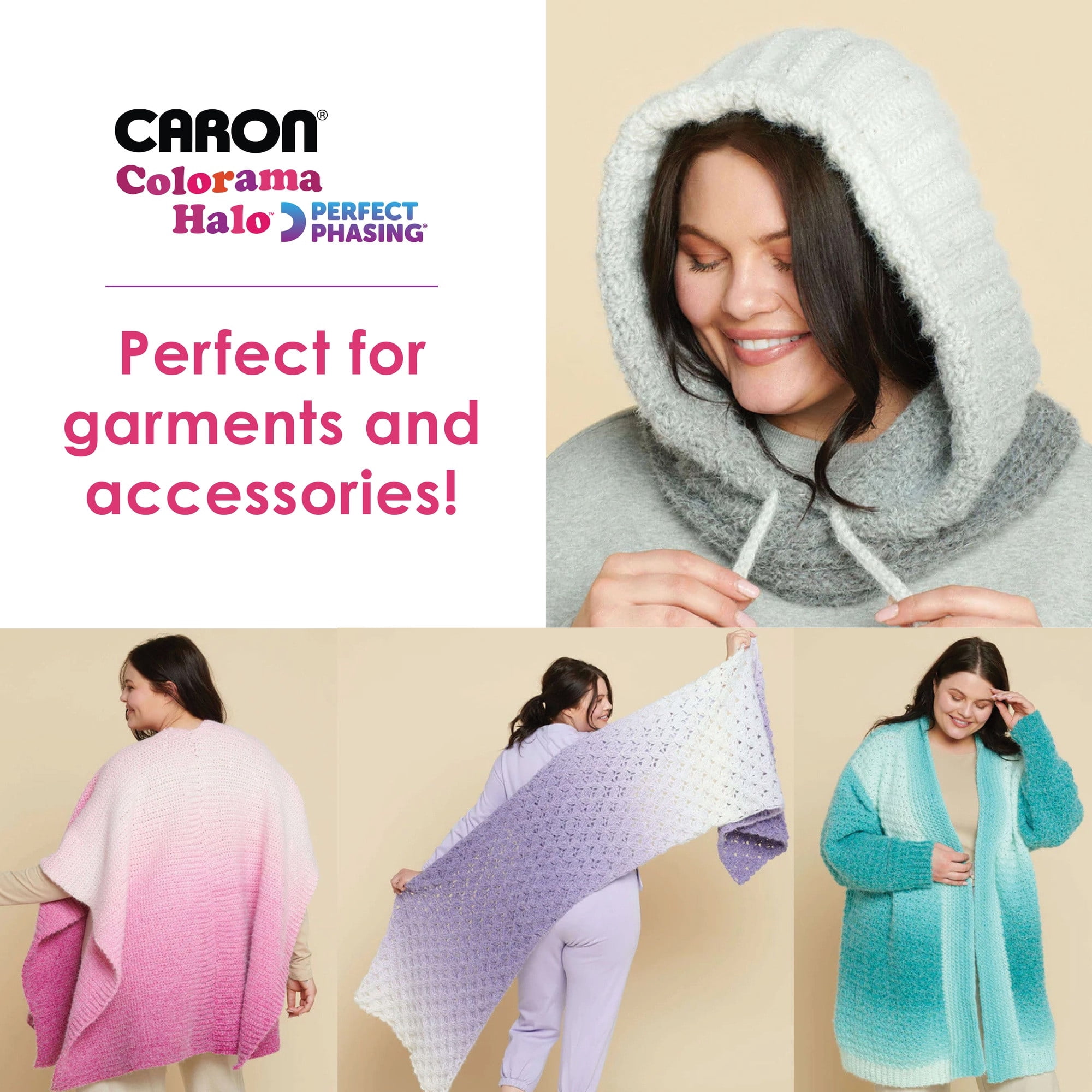Caron® Colorama Halo™ #5 Bulky Blend Fil, 8oz/227g 481 Yards