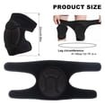 thumbnail image 2 of Knee Pads Construction, Adult Knee Pads for Work, Anti-Slip Collision Avoidance Knee Brace with Thick Sponge Pad, Knee Protectors Cushion with Thick EVA Foam Padding (S), 2 of 5