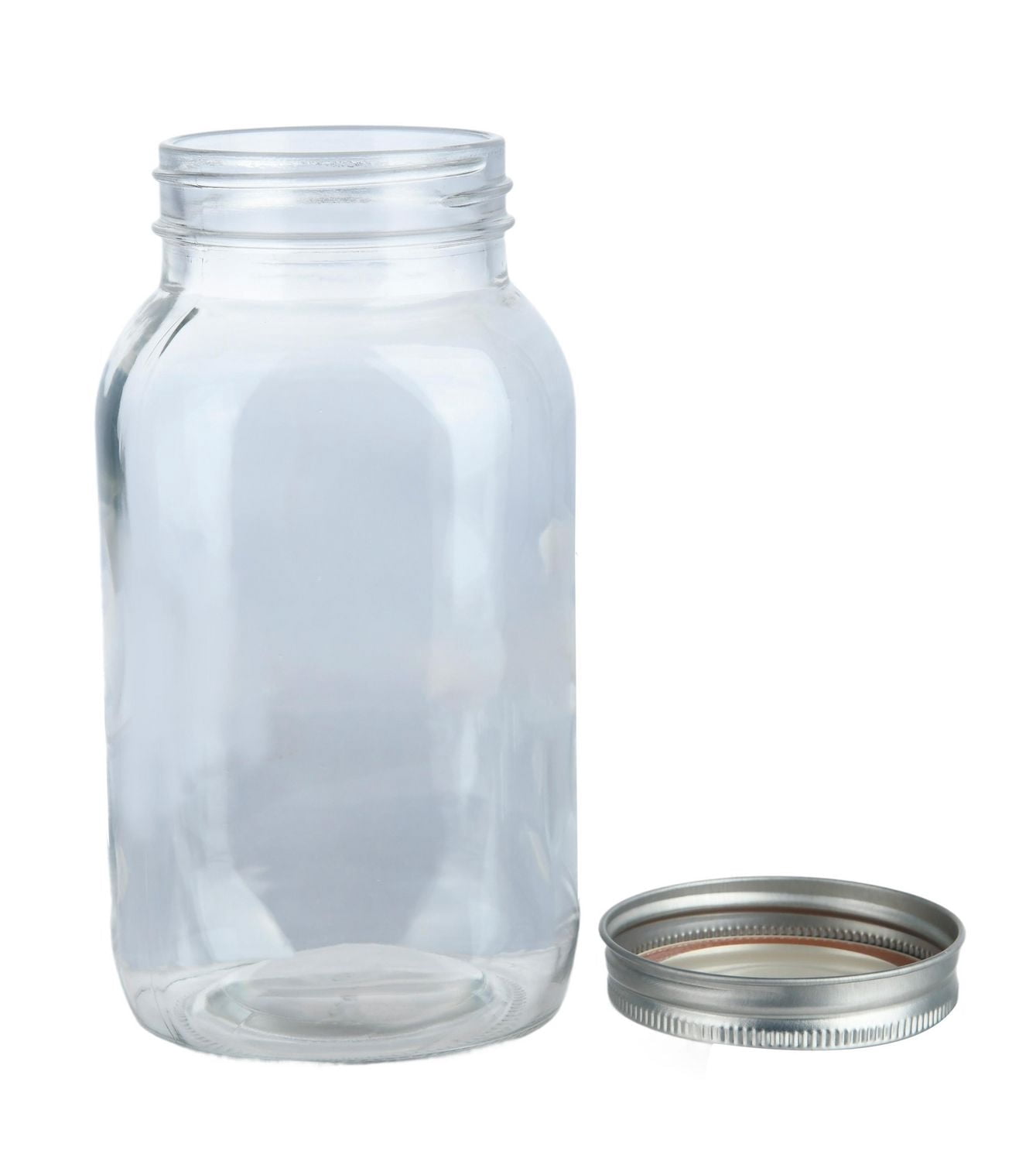 Mainstays Jar En Conserve En Verre Clair, 1L, 1 Pièces