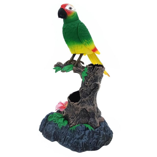 CNKOO Electronic Birds Toy Voice Control Interactive Festival Gift Simulation Bird Parrot Toy for Children