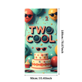 thumbnail image 3 of Colorful and Fun Banner for Second Birthday Bash Two Cool Theme Party Supplies Background Decoration Backdrop for Photography Props Birthday Party Decorations, 3 of 4