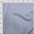 thumbnail image 3 of oneOone Rayon Blue Fabric Tribal Craft Projects Decor Fabric Printed By The Yard 56 Inch Wide, 3 of 4