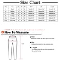thumbnail image 3 of RKSTN Womns Pants Casual Solid Color Pockets Buttons Elastic Waist Comfortable Straight Pants Lightweight Soft Workout Pants, 3 of 5