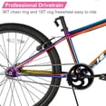 thumbnail image 3 of Hiland BMX BIKE 24 & 26 inch, Beginner-Level to Advanced Riders with 2 Pegs for Youth Teens Adults, Multiple Colors, 3 of 7