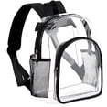 thumbnail image 2 of Apmemiss Sac à Dos Transparent en Liquidation Imperméable en Pvc Sac de Rangement Grande Capacité Cartable pour Étudiant Sac à Dos de Loisirs, 2 of 6