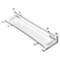thumbnail image 3 of ipega PS5 Slim Crystal Horizontal Stand - Universal for Disc & Digital Editions, Transparent Acrylic Design, No-Assembly Console Holder | PS5 Slim Accessories, 3 of 5