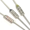 thumbnail image 3 of Pack of 100 Thermal Fuse Handy Installation Craftsmanship Temperature Fuses Compact Size Controller Thermostat Switch Metal Fuze 250°, 3 of 9