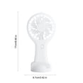 thumbnail image 3 of EGNMCR Portable Fan Desk Fan Handheld Fan Portable Handheld Fan Desktop Student Handheld Fan USB Charging Mini Fan mini fan, 3 of 7