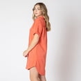 thumbnail image 3 of Devoted Mini robe en denim à manches courtes, 3 of 6