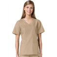 thumbnail image 1 of Liquidation Core par Maevn Haut d'Uniforme Sportif à Col en V Uni pour Femmes, 1 of 1