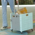 thumbnail image 3 of Maytalsory Teacher Cart With Wheels Convenient For School And Home Easy To Utility Carts black 4  rounds, 3 of 6