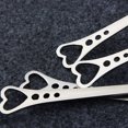 thumbnail image 2 of EeaseCA 6pcs Stainless Steel Heart Shape Spoons Scoop Stirring Spoon Tableware for Dessert Cake Coffee, 2 of 9