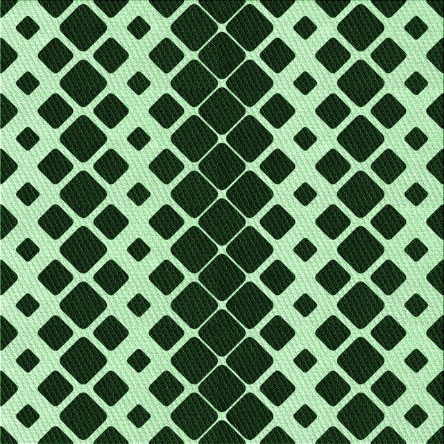 Ahgly Company Machine Washable Indoor Square Transitional Light Green Area Rugs, 6' Square