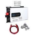 thumbnail image 3 of VONKY Metal Car Pure Sine Wave Inverter 5000W Max Converter Inverter Pure Sine Wave 5000 Watts Power Inverter Peak Convenient 72V To 220V, 3 of 6