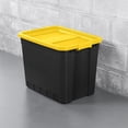 thumbnail image 3 of Sterilite Boîte Empilable 102L- Jaune, 3 of 4