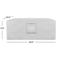 thumbnail image 3 of Afuera Living Fabric 40" Square Fire Pit Protective Cover in Light Gray, 3 of 3