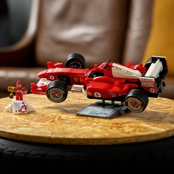 LEGO Icons Ferrari F2004 & Michael Schumacher Building Set for