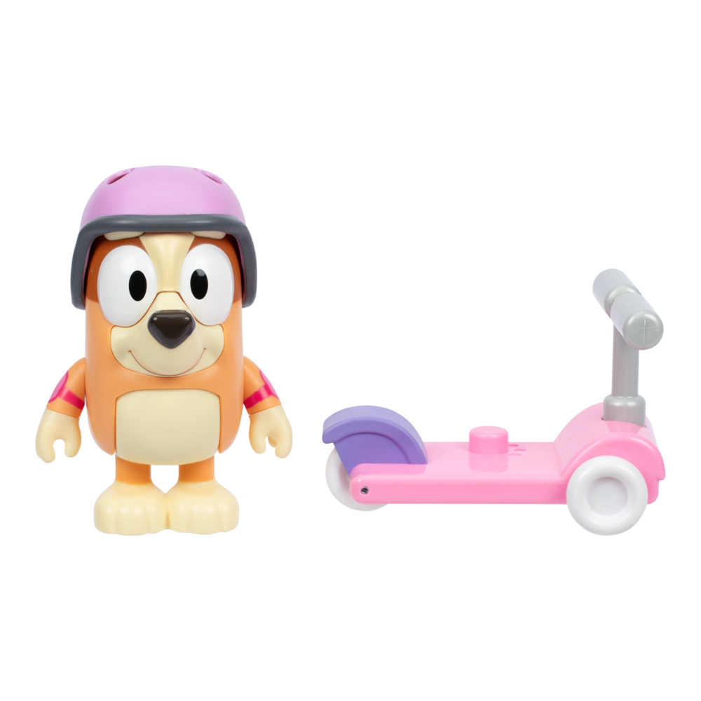 Figurine et accessoire Bluey Chat Mates Scooter Bingo