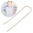 thumbnail image 4 of EeaseCA 24 Inch Men Chain Hip Hop Necklace Punk Style Jewelry 18K Gold Plated Link Chain 5mm, 4 of 7