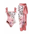 thumbnail image 1 of Ketyyh-chn99 Maillots de Bain Femmes Robe de Bain pour Femmes Contrôle du Ventre Contrôle du Ventre One Piece Swimsuits Rehausseur Maillots de Bain Rose,P, 1 of 4